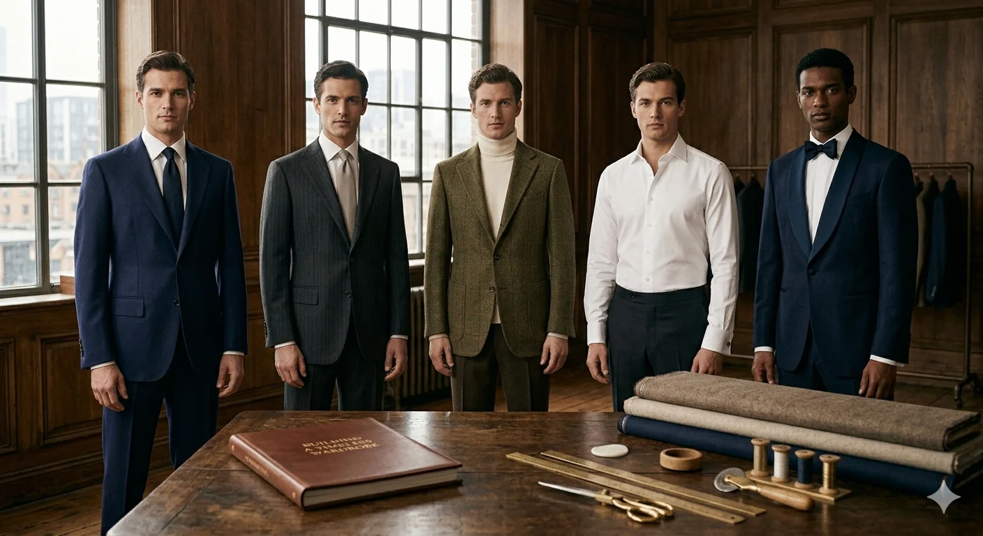 Building a Timeless Wardrobe Essential Custom Pieces Every Man Needs