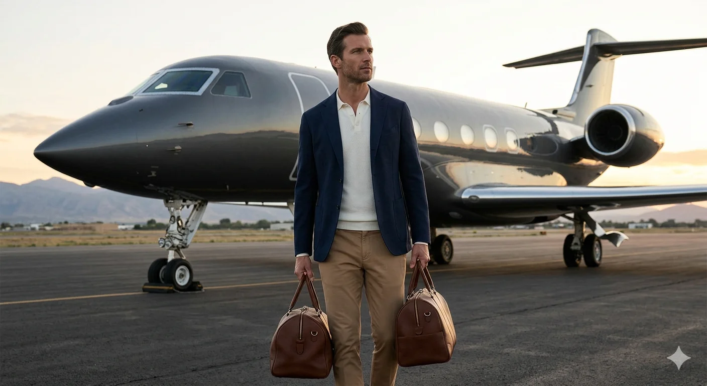 Luxury Travel Wardrobe for Men: 4 Essential Pieces for a Perfect Weekend