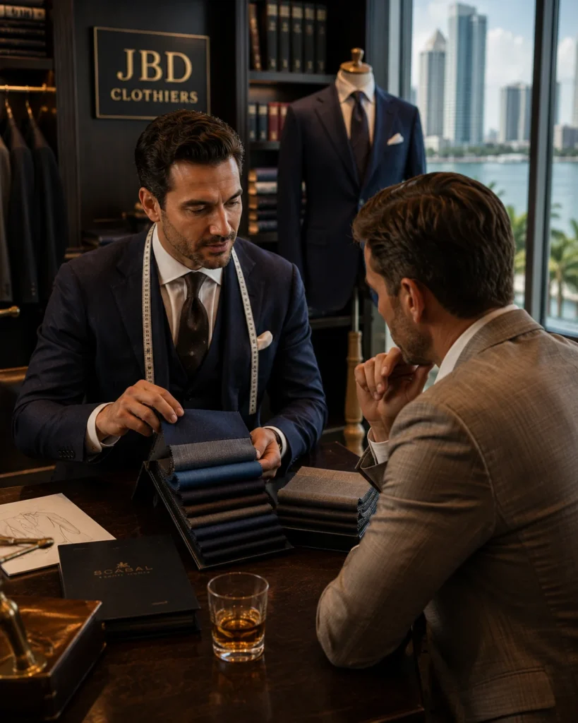 Why Choose JBD Clothiers for the Best Custom Suits in Miami